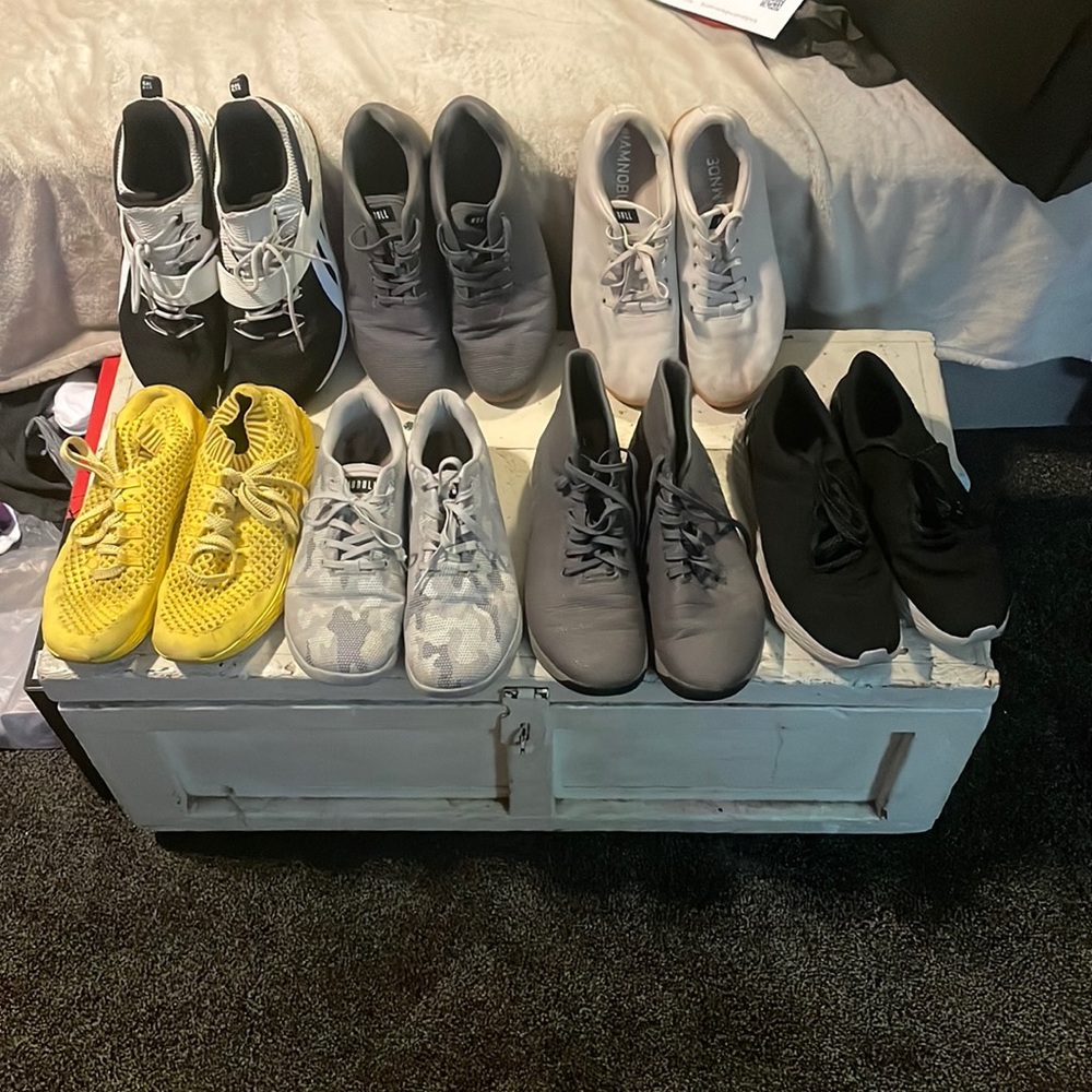 Lot of NOBULL Project shoes. 12-13. Runners and trainers.